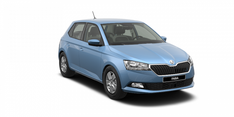 Škoda Fabia, 1,0 TSI 81 kW 6-stup. mech., barva modrá