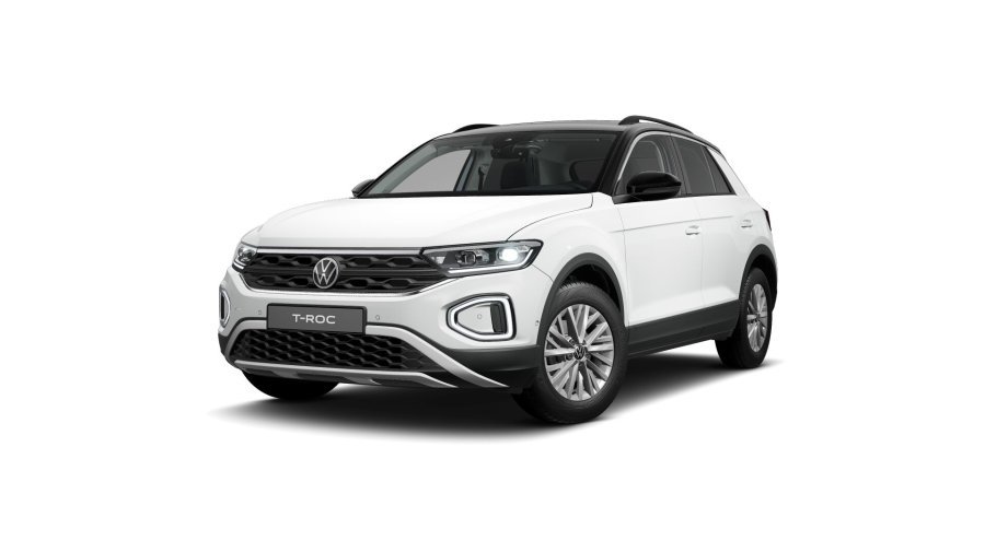 Volkswagen T-Roc, T-Roc Life 1,5 TSI 110 kW 6G, barva bílá