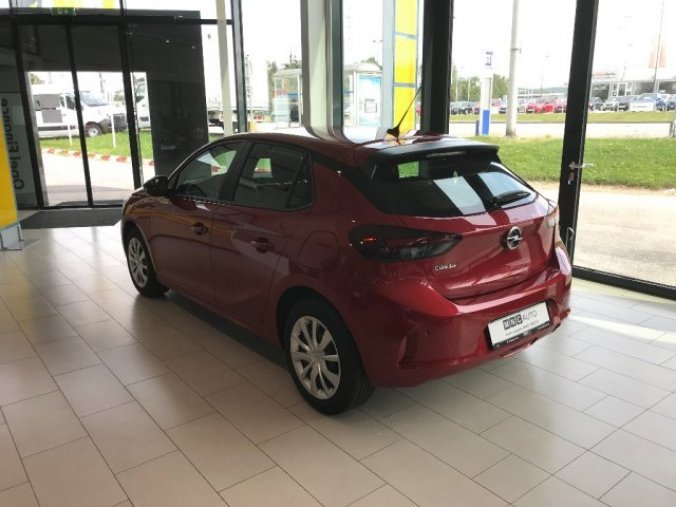 Opel Corsa, Edition 1.2Turbo(74kW/100K)6MT, barva červená