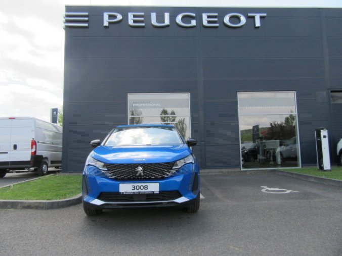 Peugeot 3008, Active P. 1.2PureTech130k EAT8, barva modrá