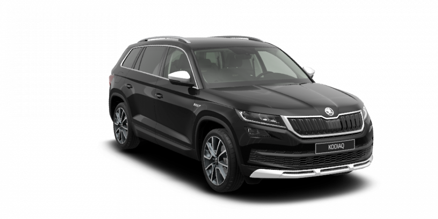 Škoda Kodiaq, 2,0 TDI 110 kW 6-stup. mech. 4x4, barva černá