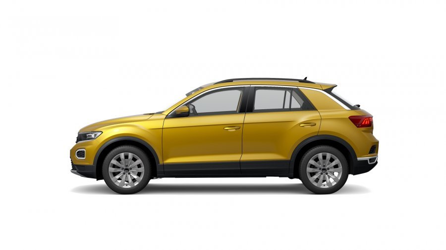 Volkswagen T-Roc, T-Roc Design 1,5 TSI ACT 7DSG, barva žlutá