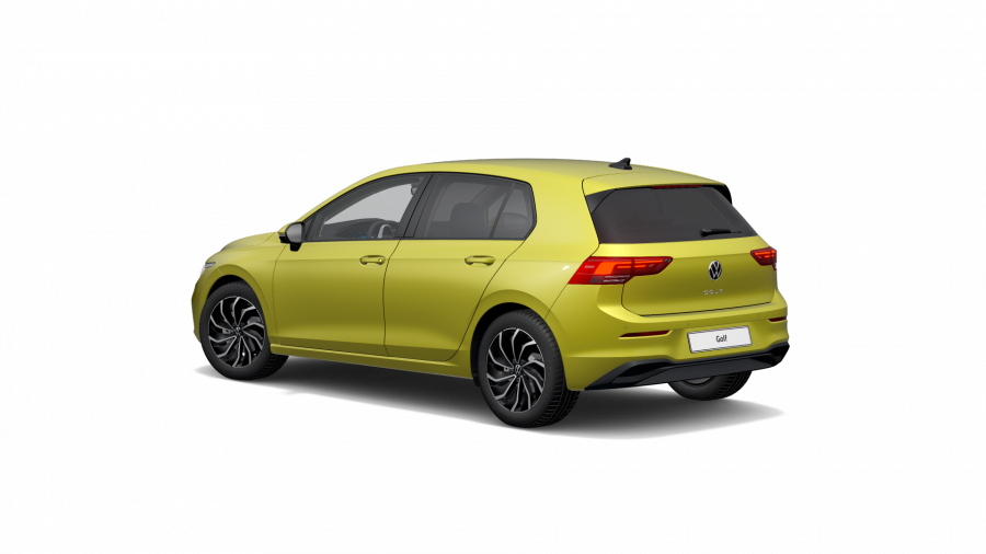 Volkswagen Golf, Golf Life 1,0 TSI 6G, barva žlutá