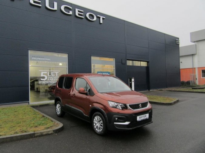 Peugeot Rifter, ACTIVE 1,5 BlueHDi 100k MAN5, barva oranžová