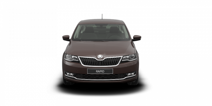 Škoda Rapid, 1,0 TSI 81 kW 6-stup. mech., barva hnědá