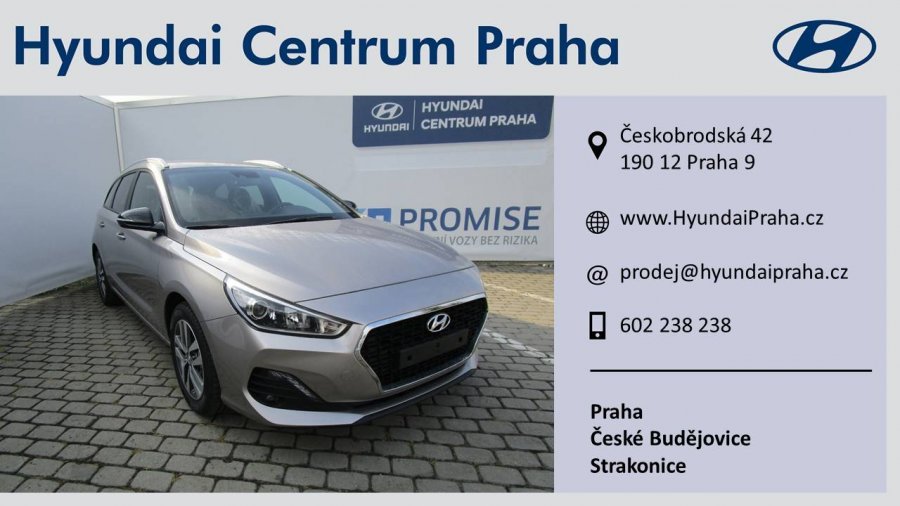 Hyundai i30, 1,4 T-GDI 103 kW (95 NAT) 6 st. man, barva bílá