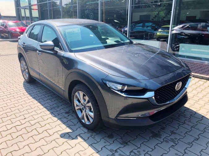 Mazda CX-30, SKYACTIV-G, barva šedá