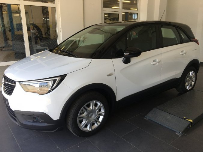 Opel Crossland X, SMILE 1.2 60kW, barva bílá