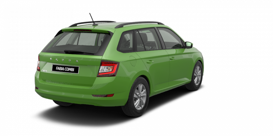 Škoda Fabia, 1,0 TSI 81 kW 6-stup. mech., barva zelená