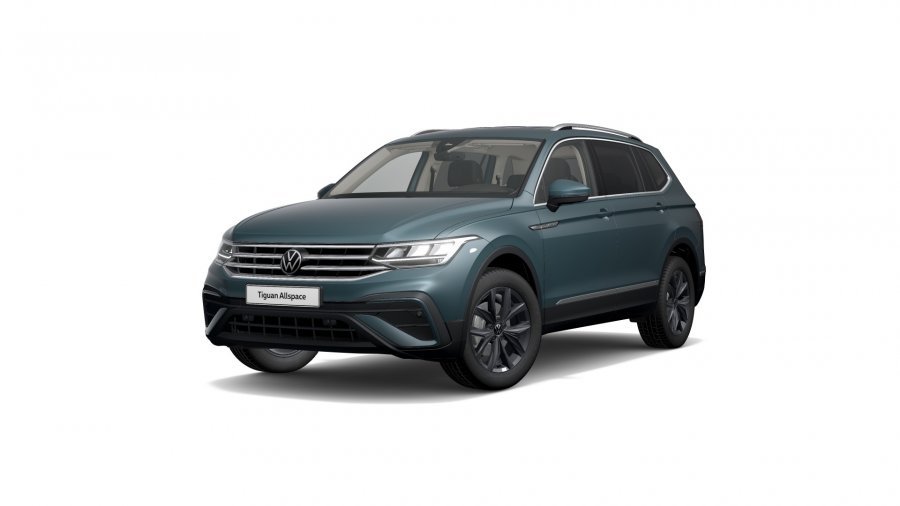 Volkswagen Tiguan Allspace, Allspace Life 2,0 TDI 110 kW 7DSG, barva modrá