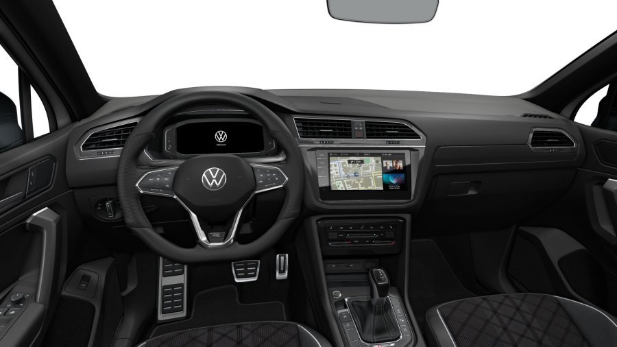 Volkswagen Tiguan Allspace, Allspace R-Line 2,0 TSI 180 kW 4M 7DSG, barva bílá