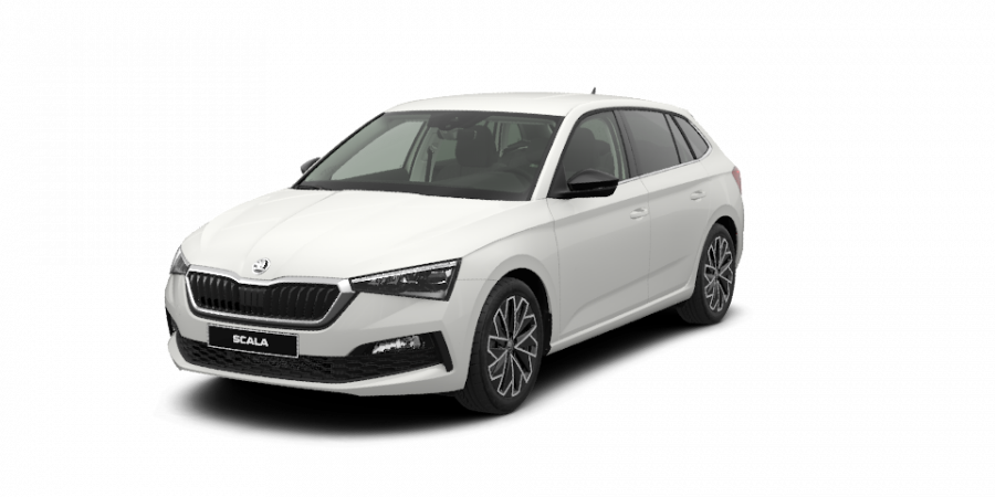 Škoda Scala, 1,6 TDI 85 kW 6-stup. mech., barva bílá