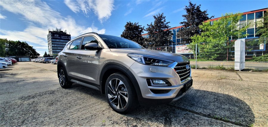 Hyundai Tucson, 2,0 CRDi 136 kW (diesel) 8 st. aut 4×4, barva bílá