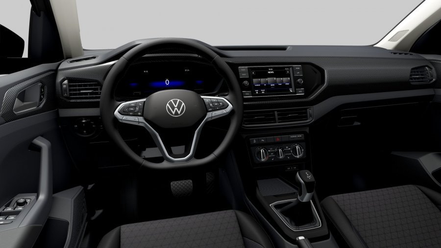 Volkswagen T-Cross, T-Cross Life 1,0 TSI 81 kW 7DSG, barva černá