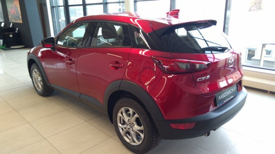 Mazda CX-3, 2,0 121k, barva červená