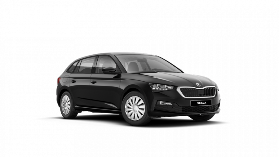 Škoda Scala, 1,0 TSI 81 KW 6-stup. mech., barva černá