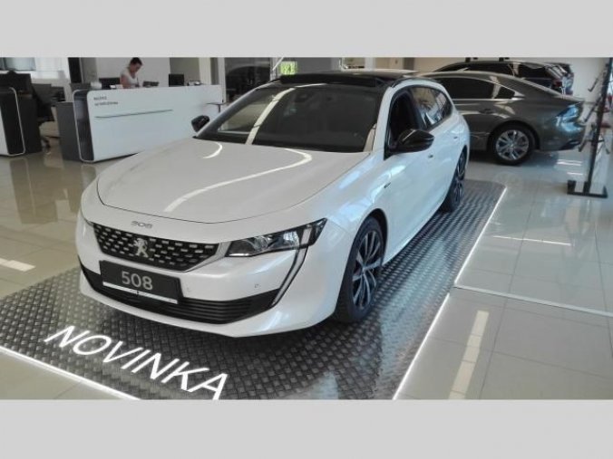 Peugeot 508, SW GT LINE BlueHDi 180 EAT8, barva bílá