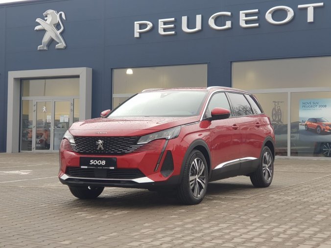 Peugeot 5008, ALLURE PACK 1.5 BHDi 130k MAN6, barva červená