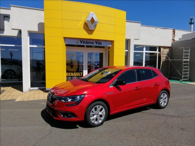 Renault Mégane, 1,3   TCe 115 LIMITED PLUS, barva červená