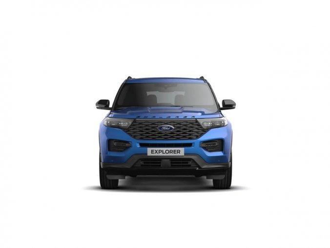 Ford Explorer, hatchback, ST-LINE 5D 3,0 EcoBoost 336 kW / 457 k 10st. automatická, barva modrá