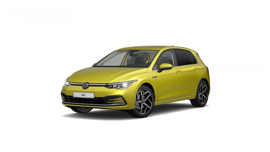 Volkswagen Golf, Golf Style 1,5 TSI 6G, barva žlutá