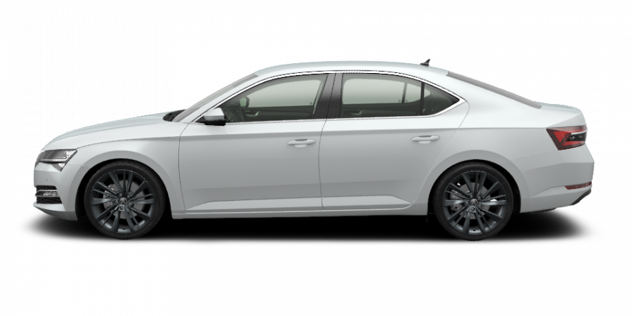 Škoda Superb, 2,0 TDI 147 kW 7-stup. automat., barva bílá