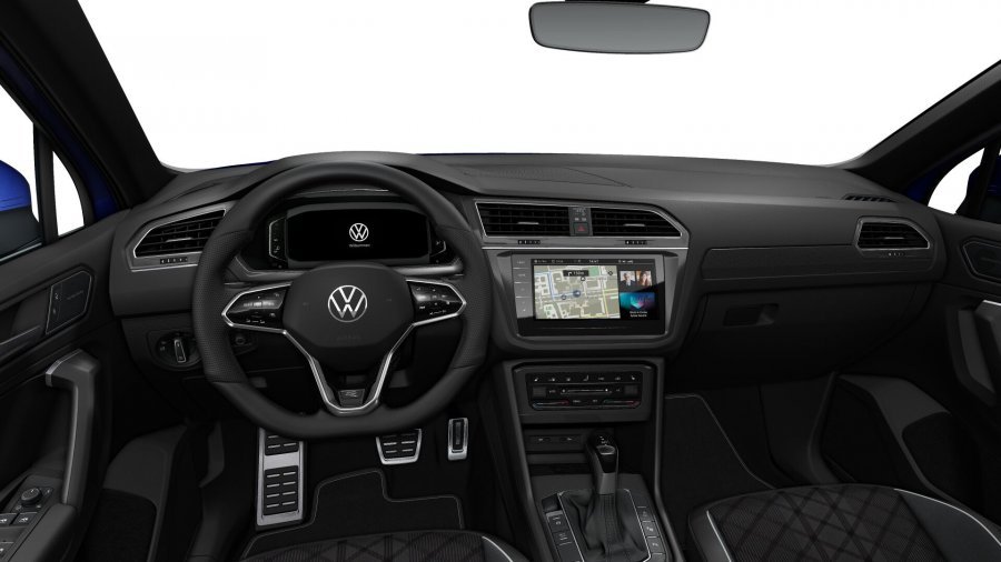 Volkswagen Tiguan, Tiguan R-Line 2,0 TDI 110 kW 4M 7DSG, barva modrá