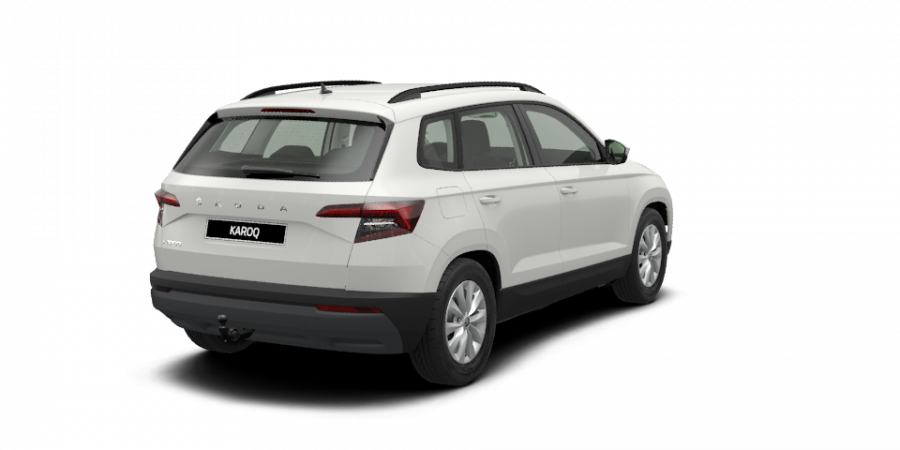 Škoda Karoq, 1,5 TSI 110 kW 6-stup. mech., barva bílá