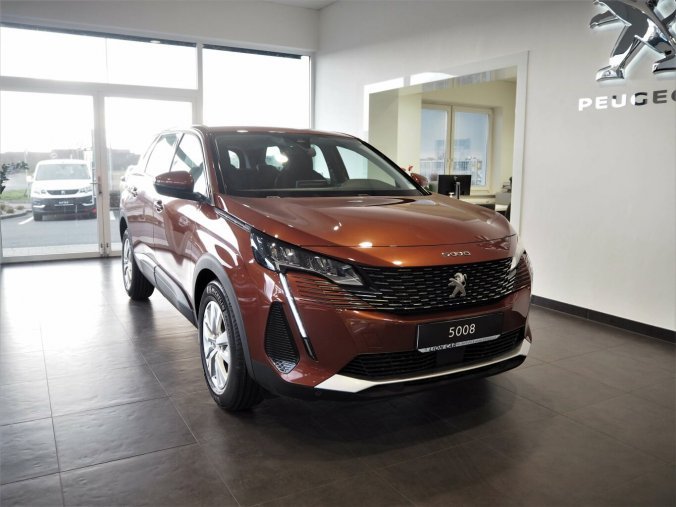 Peugeot 5008, ACTIVE PACK 1.2 130k EAT8, barva oranžová