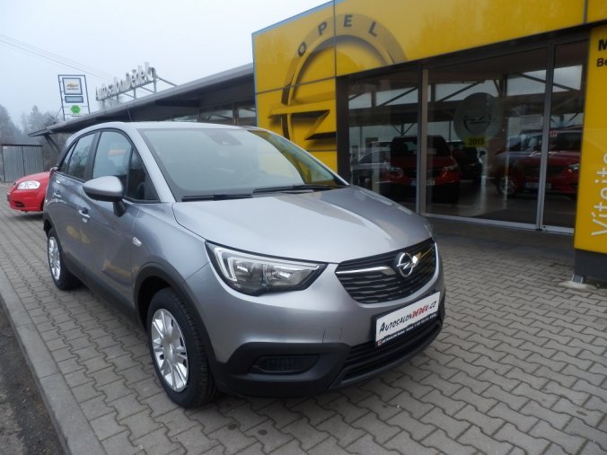 Opel Crossland X, SMILE 1.2/60kW MT5, barva šedá