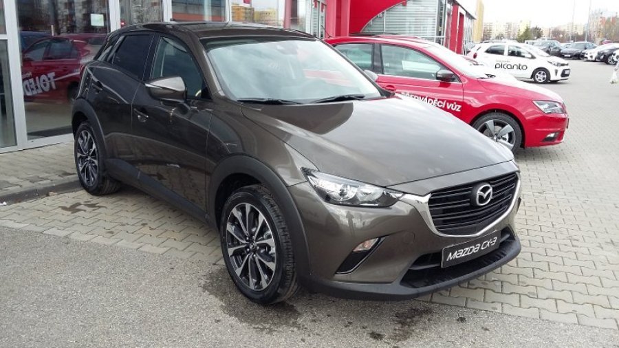 Mazda CX-3, 2,0 Skyactiv-G121, barva šedá