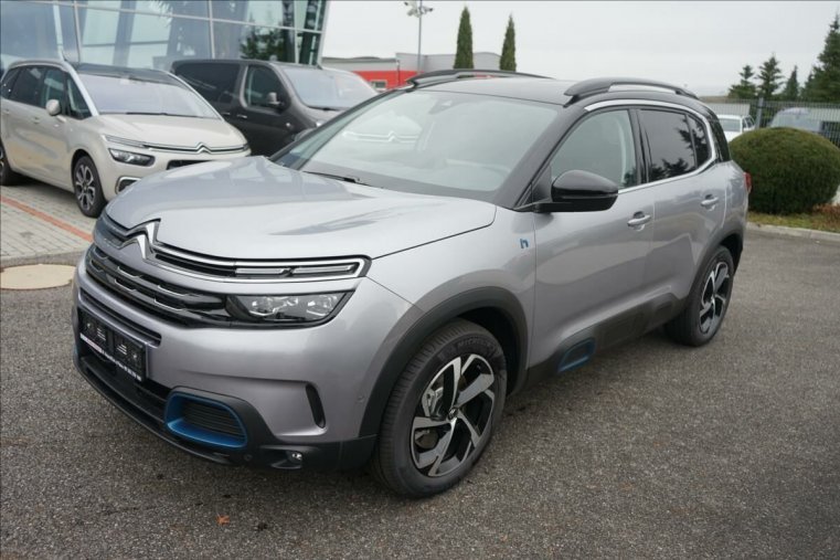 Citroën C5 Aircross, Citroën SUV C5 Aircross 1.6 Hybrid 225k ë-EAT8 SHINE, barva šedá