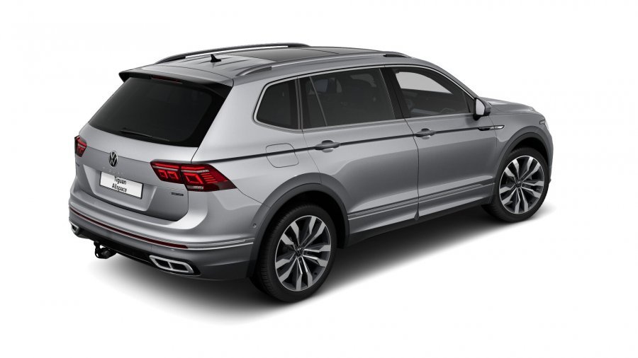 Volkswagen Tiguan Allspace, Allspace R-Line 2,0 TDI 147 kW 4M 7DSG, barva stříbrná