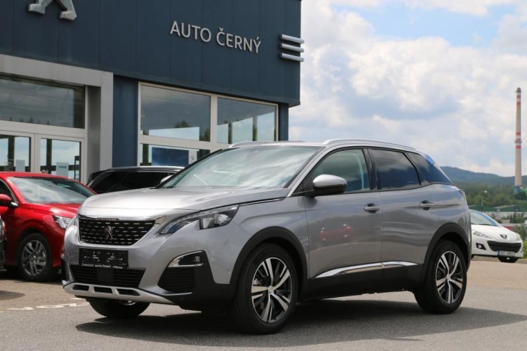 Peugeot 3008, ALLURE 1.5 BlueHDi 130 S&S EAT, barva šedá