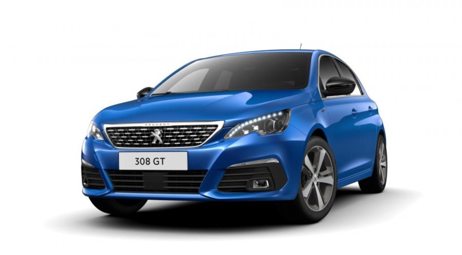 Peugeot 308, GT 1.5 BlueHDi 130 S&S MAN6, barva modrá