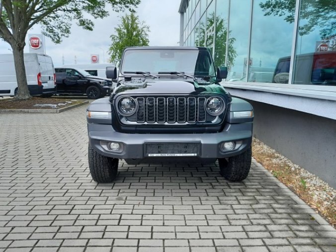 Jeep Wrangler, Unlimited 2,0T  Rubicon ČR, barva černá