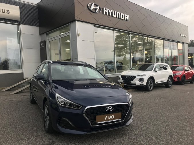 Hyundai i30, 1,4 T-GDI 103 kW (95 NAT) 6 st. man, barva modrá