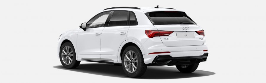 Audi Q3, Q3 S line 40 TDI 147 kW q, barva bílá