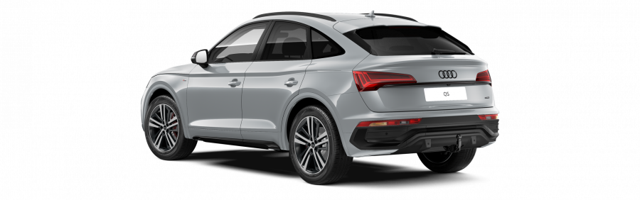 Audi Q5 Sportsback, Q5 SB S line 40 TDI 150kW quattro, barva stříbrná