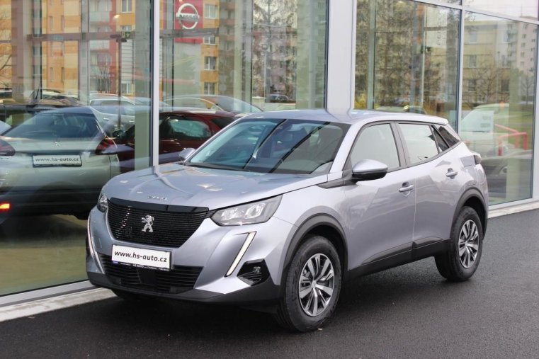 Peugeot 2008, Acitve 1.2 PureTech 100k MAN6, barva šedá