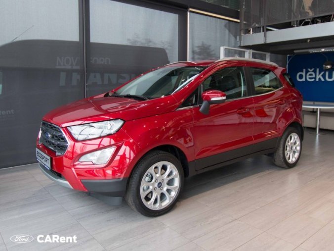 Ford EcoSport, 1.0 EcoBoost, barva červená