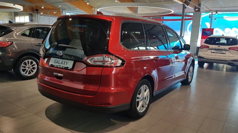 Ford Galaxy, hatchback, TITANIUM 5D 2,0 EcoBlue 140 kW / 190 k 8st. automatická, barva červená