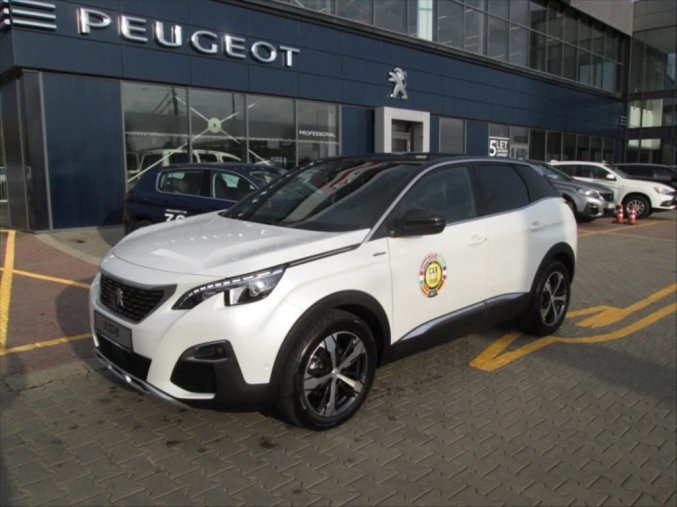 Peugeot 3008, 1.2 130k Allure S&S MAN6, barva bílá