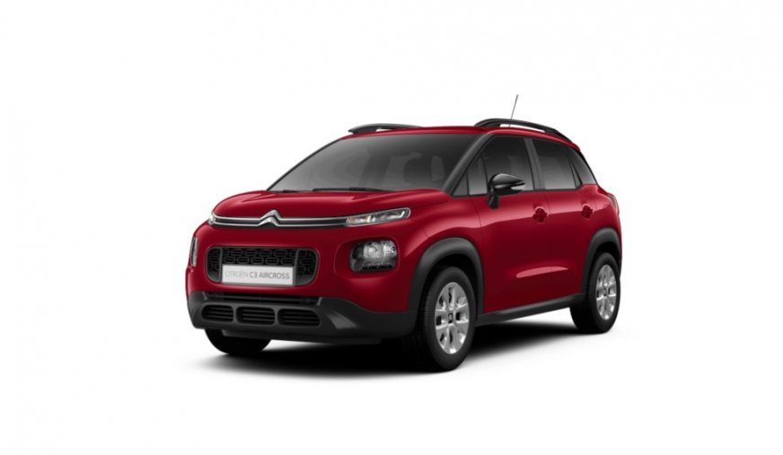 Citroën C3 Aircross, 1.2 PureTech 110, barva červená