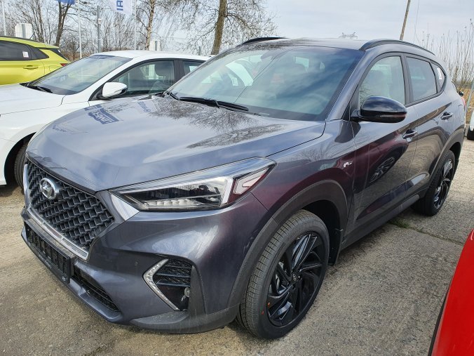 Hyundai Tucson, 2,0 CRDi 136 kW (diesel) 8 st. aut 4×4, barva šedá