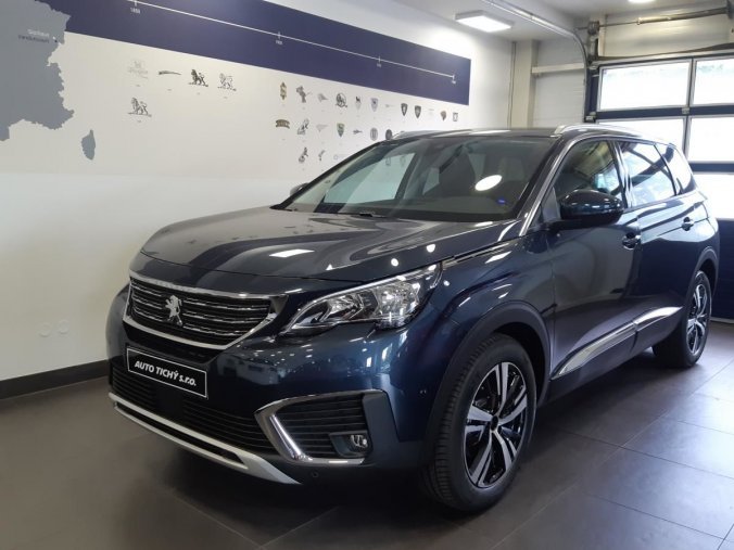 Peugeot 5008, 5008 ALLURE 1.5 BlueHDi 130, barva modrá