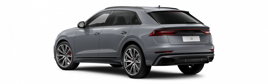 Audi Q8, Q8 50 TDI quattro, barva šedá