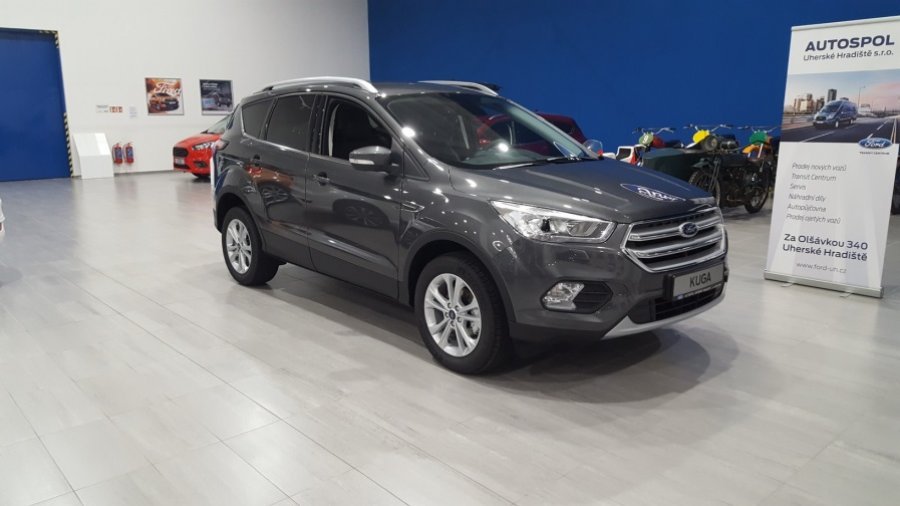 Ford Kuga, Titanium Plus, 5dveřová, 2.0 TDCi 110 kW/150 k, 6st. manuální, 4WD, barva šedá