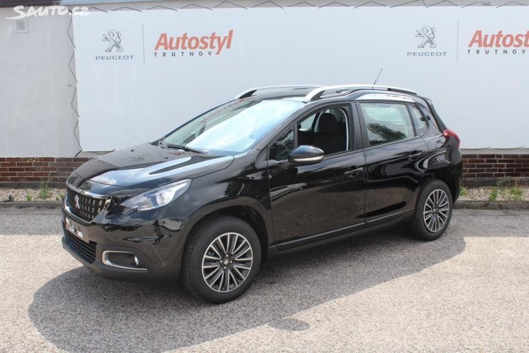 Peugeot 2008, ACTIVE 1.2 PureTech 82 S&S MAN5, barva černá