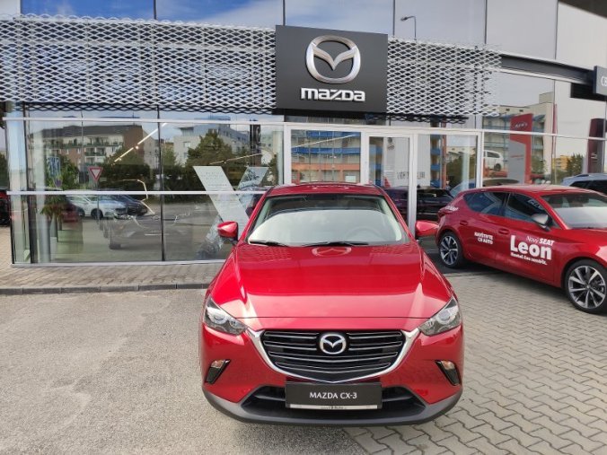 Mazda CX-3, 2.0 G121, barva červená